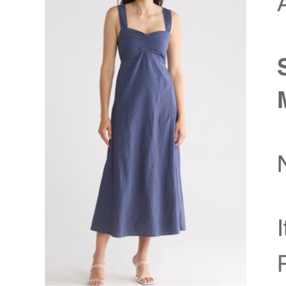 Bae Shore Sleeveless Midi Dress